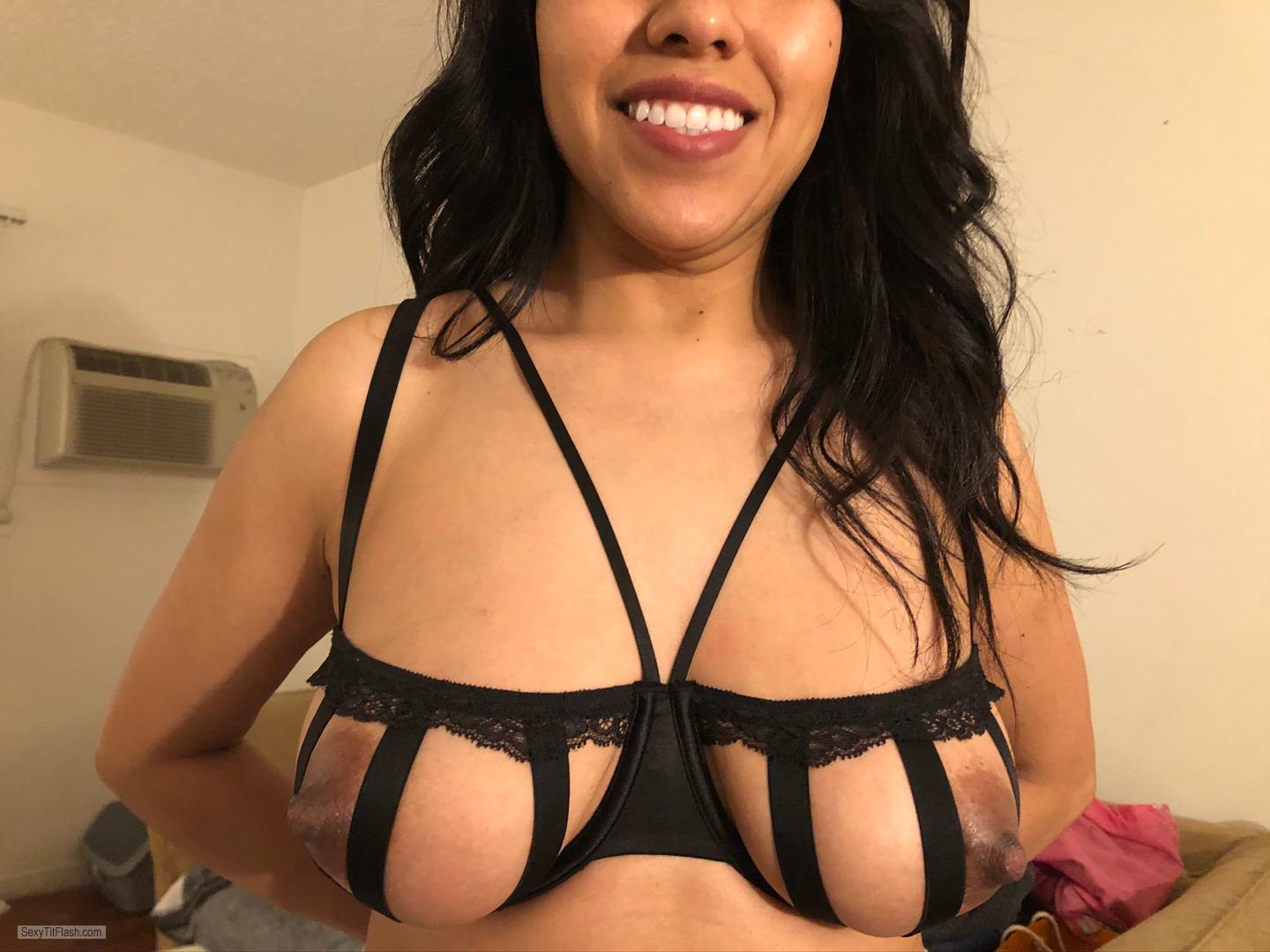 Tit Flash: My Very Small Tits - Alma from United States